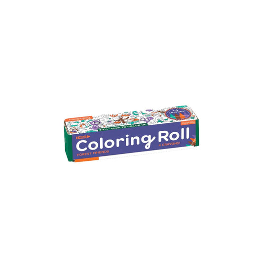 Forest Friends Coloring Roll