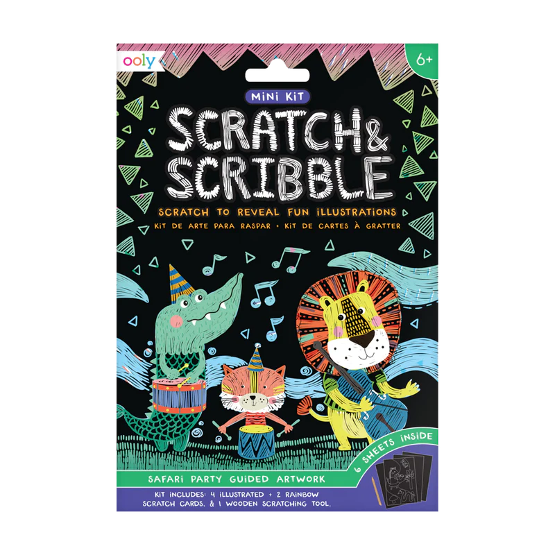 Scratch & Scribble Safari