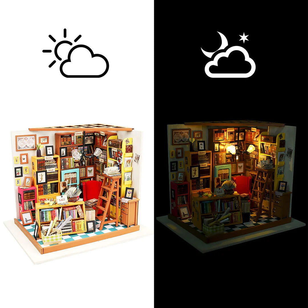 DIY Miniature House Sam's Study