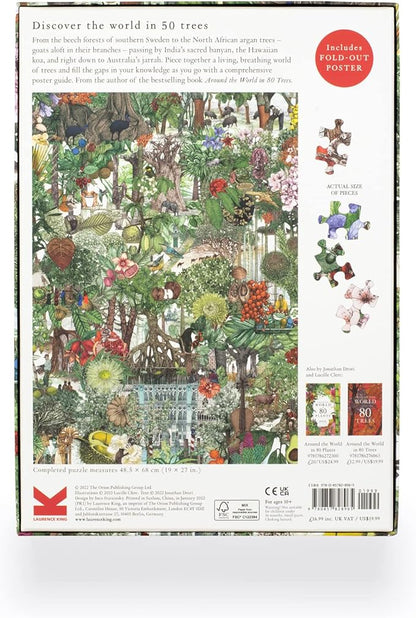Around the World in 50 Trees 1000 pc Puzzle