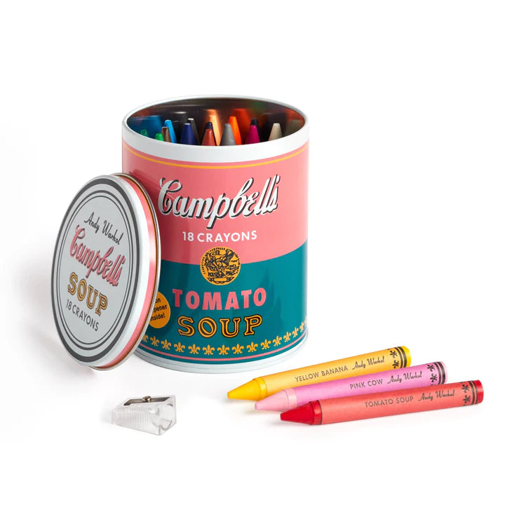 Campbells Soup Can Crayons