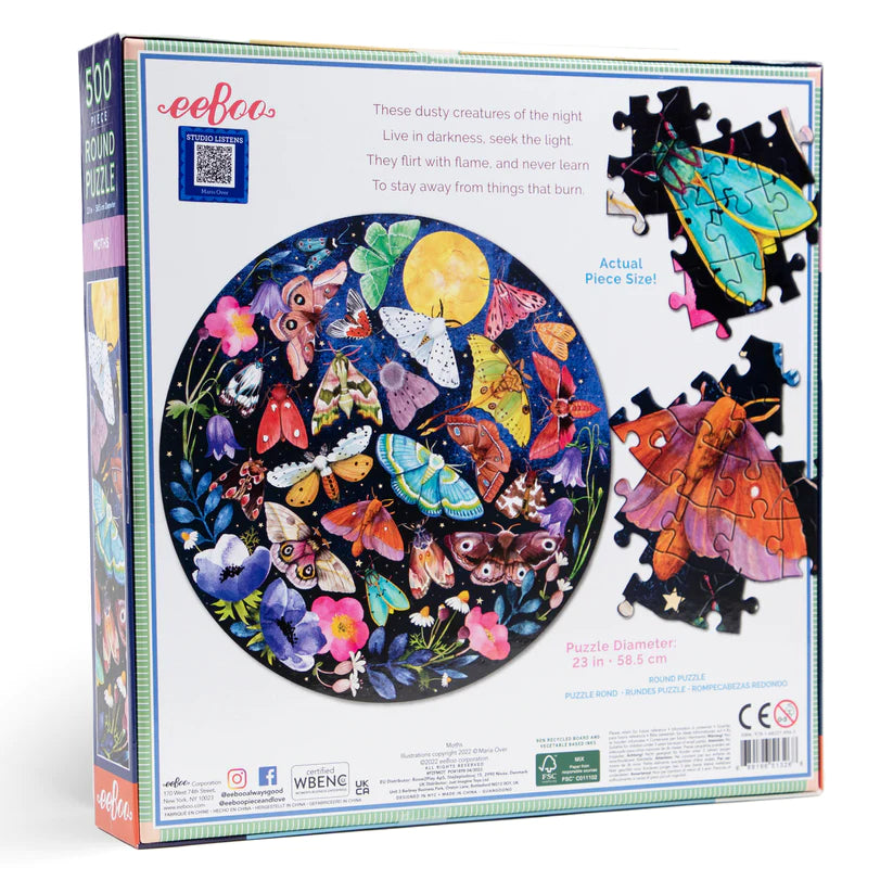 Moths 500 pc Puzzle