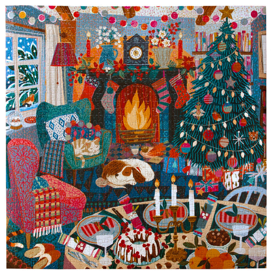 English Cottage Christmas Puzzle