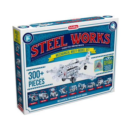 Mechanical Multi Model Steel Works Set