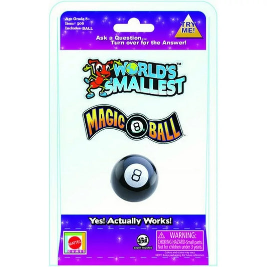 Worlds Smallest Magic 8 Ball