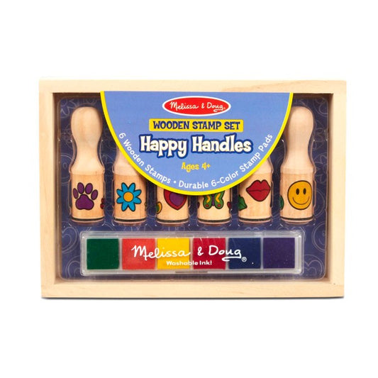 Happy Handles Wooden Stamp Set