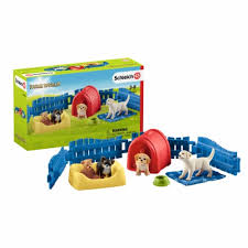 Schleich Puppy Pen