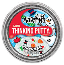 Crazy Aaron Mini Thinking Putty Snowman