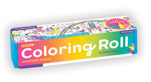 Unicorn Magic Coloring Roll