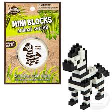 Mini Blocks Zebra