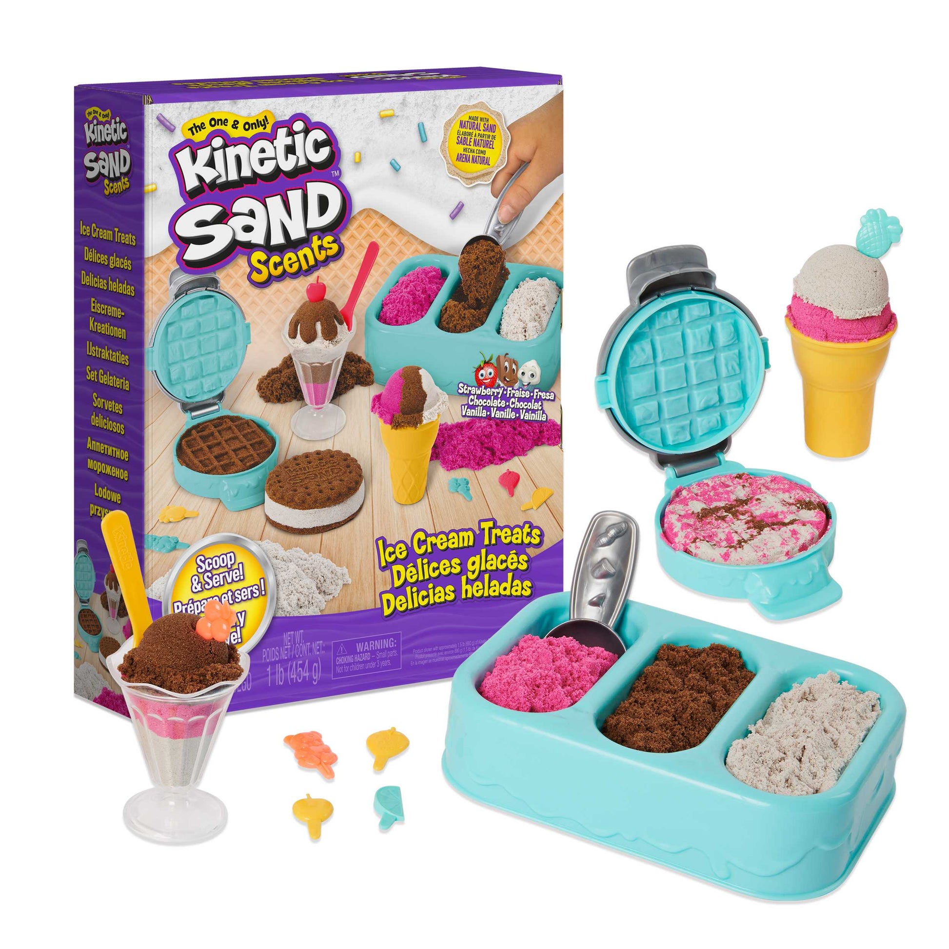 Ice Cream Treats Kinetic Sand Set – The Tinkering Turtle