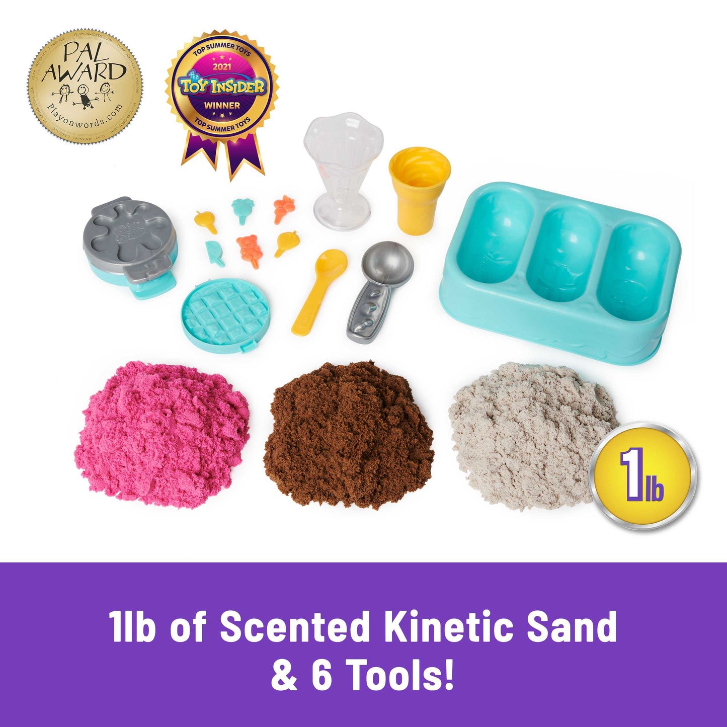 Ice Cream Treats Kinetic Sand Set
