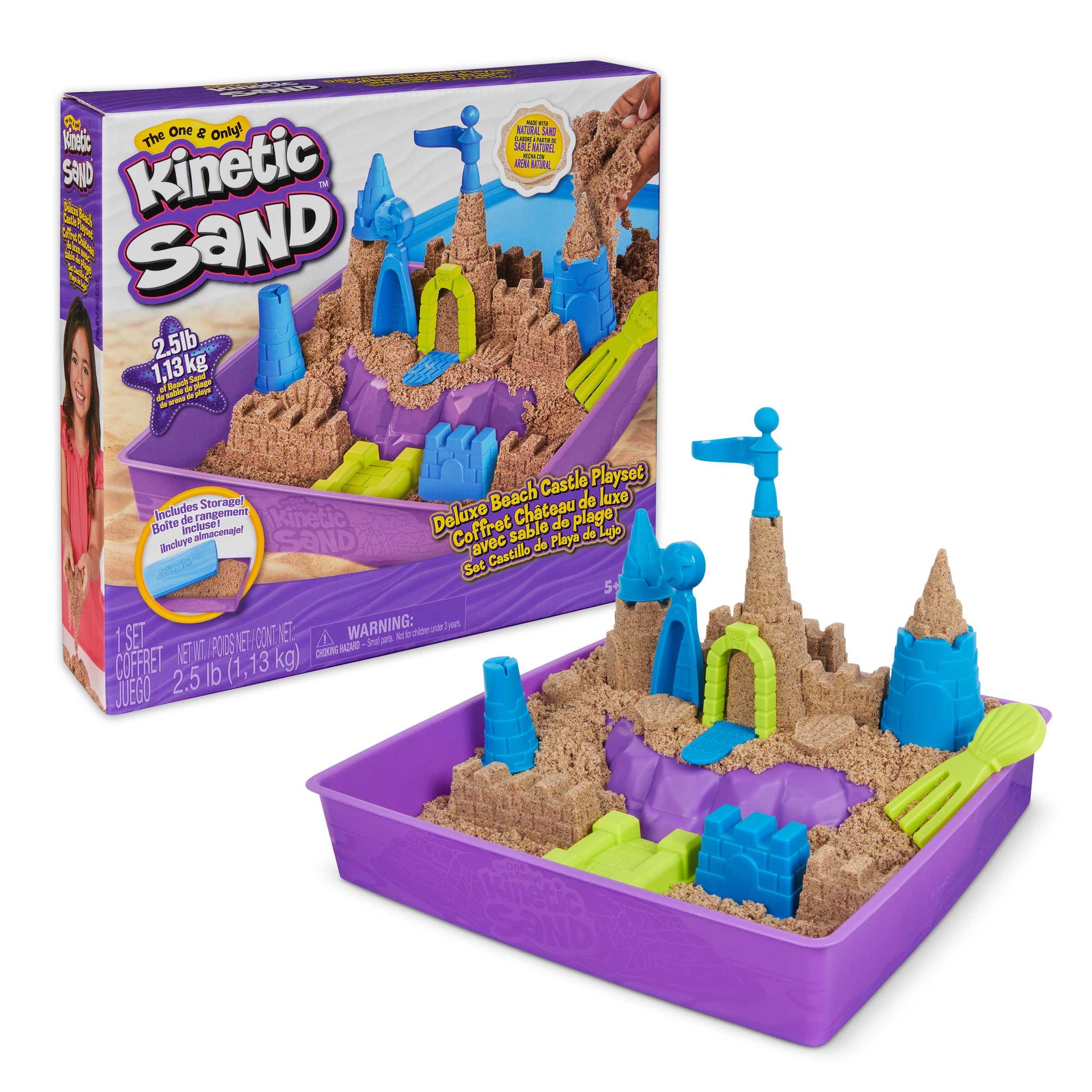 Beach Castle Kinetic Sand Set – The Tinkering Turtle