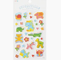 Stickiville Animal Balloons Sheet