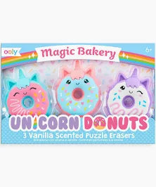 Unicorn Donuts Scented Erasers