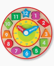 Shape Sorting Clock