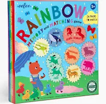 Rainbow Memory Matching Game