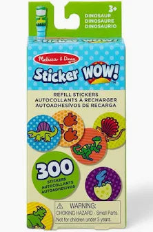 Sticker WOW! Refill Stickers - Dinosaur