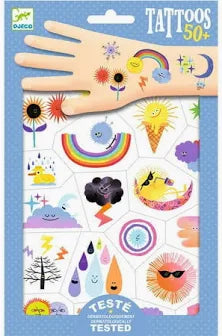 Weather Emojis Tattoos