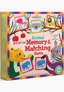 Pre-School Animal Memory and Matching Game