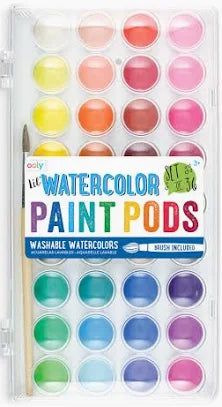 Watercolor Paint Pods