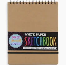 Large DIY Cover Sketchbook