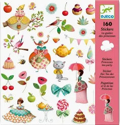 Princesses Tea Party Stickers