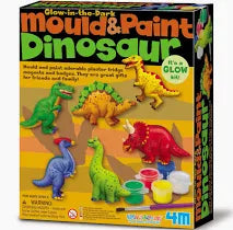 Glow in the Dark Mould & Paint Dinosaur