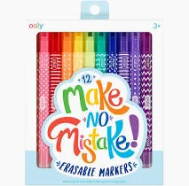 Make No Mistake Erasable Markers